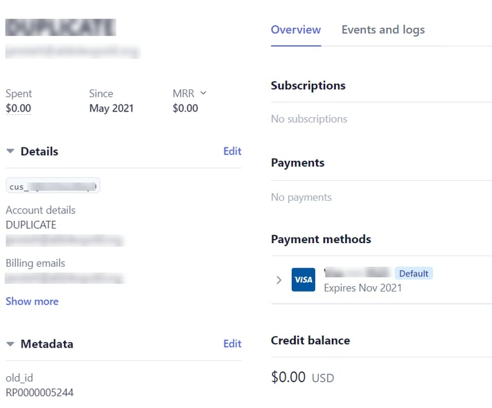 paypal to stripe post migration