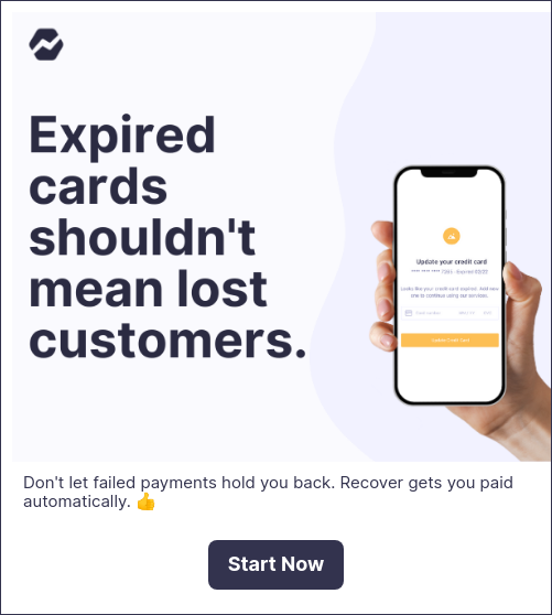 Expired credit cards shouldn't mean lost customers